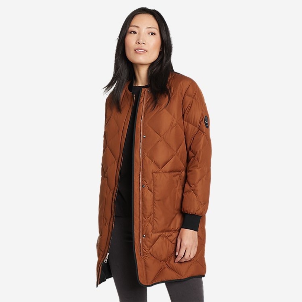 Eddie Bower Down Fill Quilted Winter Parka-LIKE! Posting More Pics of the Item